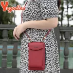Yogodlns Phone Crossbody Bag For Women Pu Leather Oulder Bag Ca Multifunction Mesger Bag Lady Ng Handbag