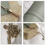 Ladsoul New Mulit Style Strawpu Bag Handbags Women Mmer Rattan Bag Handmade Wen Beach Circle Bohia Handbag