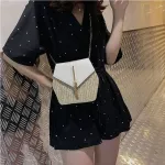 Ladsoul New Mulit Style Strawpu Bag Handbags Women Mmer Rattan Bag Handmade Wen Beach Circle Bohia Handbag