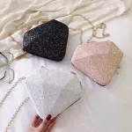 Creative Ladies Glitter Diamond Sd Oulder Mesger Bag Ca Pu Leather Sequins Women Sml Chain Crossbody Bags