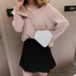 Creative Ladies Glitter Diamond Sd Oulder Mesger Bag Ca Pu Leather Sequins Women Sml Chain Crossbody Bags