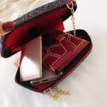 Creative Ladies Glitter Diamond Sd Oulder Mesger Bag Ca Pu Leather Sequins Women Sml Chain Crossbody Bags
