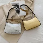 Spring Handbags For Women Stone Prints Pu Leather Oulder Bag Chain Style Fe Crossbody Bag And Sml Se