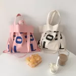 Women Canvas Ng Bag Le For L Bosbag Oulder Bags Fe Eco Cloth Handbag Large Capacity Ca Totes Soft