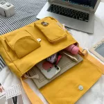 Orean Ca Satchels Women Collage Student Mesger Bag Canvas Bag For Women Pt Print Crossbody Bag Oulder Bag Women