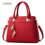 New Women Handbags Tassel Pu Leather Totes Bag Brdery Crossbody Bag Oulder Bag Lady Style Hand Bags