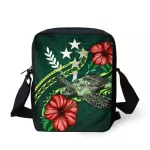 Forudesigns Osrae Polynesian Hibiscus Leaf Print Luxury Brand Designer Mesger Bags For Women Girls Oulder Bags