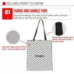 Whereisart Jac Russell Terrier Printed Women Handbags For Travel Woman Oulder Bags Reusable Folding Ng Bag