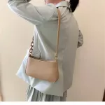 New Women Solid Cr Handbag Ladies Style Oulder Bag Chain Decor Classic Ca Zier Se Satchel