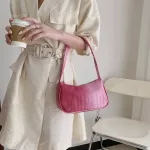 Women Pu Leather Gradient Cr Oulder Underarm Bag Ladies Vintage Zier Hobos Handbag Tote Se