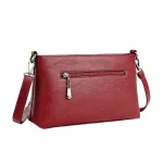 Women Handbag Leather Plaid Mesger Bag Oulder Sml Square Pge Designer Handbags Hi Quity Bolsa Finina