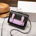 Pu Leather Women Mini Crossbody Bags Hit Cr Ladies Sml Square Oulder Bag Fe Flap Se Handbags Girls Clutch Tote Bag