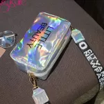 Gure Women Laser Crossbody Bag Mini Square Mesger Bags Jelly CRS HGRAPHIC TREND BOLSA FinA