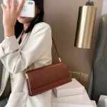 Solid Women Tote Bag Oulder Handbags Street Underarm Tor Pu Se Classic Elnt Crossbody Oulder Bag