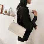 Solid Women Tote Bag Oulder Handbags Street Underarm Tor Pu Se Classic Elnt Crossbody Oulder Bag