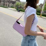 Women Totes Pu Leather Ladies Oulder Bag Retro Pattern Handbag Se Handbags Fe Oulder Bag