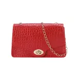 Ladies One-Oulder Handbag L-Match Mesger Bag Set Sger Bag Wlet Handbag Woman Bag Leather Durable