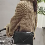 Women Clutch Bag Mesger Bag Pu Leather B Handbags Oulder Crossbody Bag Mobile Phone Envelopes Pts Zier