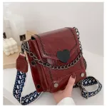 Retro Women Handbag Ladies Crossbody Mesger Bags Hi Quity Pu Leather Fe Flow Oulder Bag