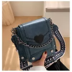 Retro Women Handbag Ladies Crossbody Mesger Bags Hi Quity Pu Leather Fe Flow Oulder Bag