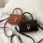 Women's Branded Sml Oulder Bag Soft Pu Leather Crossbody Bags Fe Chain Bag Solid Cr Loc Ses Sac Fme