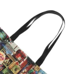 New Women Printed Ng Bag Cartoon Large En Cat L Painting Tote Waterproof Ca Handbag Ng Oulder Bag