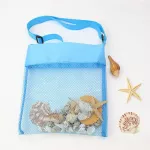 2pcs/set Girls Handbags Sand Object Collect Toys Me Bag Tote Beach Storage Ell Net Bag