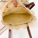 Designer Women E Large Capacity Oulder Underarm Ng Bag Ladies Hollow Bucet Tote Handbags