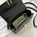 Women's Branded Sml Oulder Bag Soft Pu Leather Crossbody Bags Fe Chain Bag Solid Cr Loc Ses Sac Fme