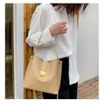 Women Crossbody Bag Se Retro Style Bucet Bag Large Capacity Handbag Litweit Travel Satchel Chain Oulder Bag