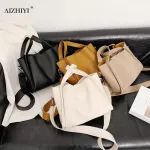 Portable Large Capacity Oulder Satchel Ca Women Solid Pu Leather Mesger Bag Street Travel Handbags Posite Se