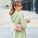 New And Sweet Women's Oulder Bag Pu Mesger Bag Chain Bag Cross Bag Cer Solid Cr Sml Square Bag