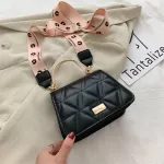 Brdery Thread Sml Women's Bag New Chic Quilted Bag Chain Oulder Mesger Bag Mmer Sml Square Bags For Women