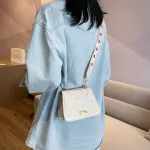 Brdery Thread Sml Women's Bag New Chic Quilted Bag Chain Oulder Mesger Bag Mmer Sml Square Bags For Women