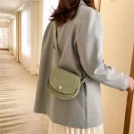 Women's Solid Cr Large Capacity Leather Oulder Bag Mesger Bag Ca Handbag Crossbody Solid Cr Large Capa