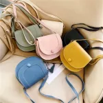 Women's Solid Cr Large Capacity Leather Bag Mesger Bag Ca Handbag Crossbody Solid Cr Large CAPA