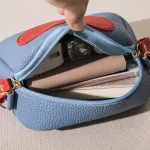 Women's Bag Orean-Style New Style Ed Leather Crossbody Bag Versi Mobile Phone Oulder Messager Bag