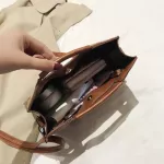 Retro Women's Handbag Ribbon Crossbody Bags For Women Wlid Leather Wlet Ses Ladies Hand Bags Mochila Srn