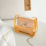 Crossbody Bags For Women Jelly M Bag Literary Oulder Bag Pvc Solid Cr Armpit Bag
