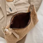 Sml B Pin Flap Bags For Women Velvet Mini Handbag Ladies Oulder Bag Lady Mesger Crossbody Hand Bag Sac A Main