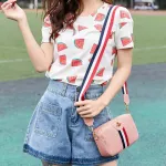 Zyriw Women's Oulder Bag Crossbody Sml Square Se Designer Soft Bag For Phone Pu Vintage Ca Orean Version