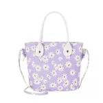 Bags For Women Mmer New Ladies Bag Pu Leather Sml Dy Printing Bucet Oulder Bag Crossbody Handbag