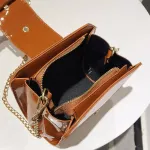 Women's PT SML Square Bag L-Matching Girli SML OULDER MESGER BAG MINI Chain Oulder Bags for Women