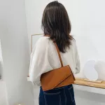 Exquisite Ng Bag Retro Ca F Leather Women Totes Oulder Bags Fe Leather Solid Cr Oulder Handbag