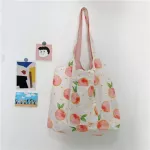Flower Women Canvas Oulder Bag Student Girls Large Capacity Handbags Ladies Ng Bags Double-Sided Ca Tote