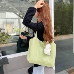 Flower Women Canvas Oulder Bag Student Girls Large Capacity Handbags Ladies Ng Bags Double-Sided Ca Tote