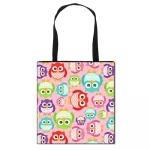 Cute Owl Print Women Handbag Ladies Portable Oulder For Travel Large Ng Tote Bags