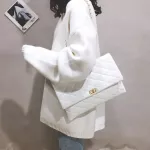 New Handbags Women Chain Oulder Bags Pu Leather Mesger Handbag Ning Clutch Leire Daily Ng