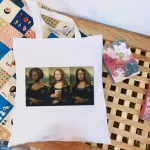 Cute Mr. Bean One-Oulder Canvas Bags Fun Ng Bag L Paint Ahetics Large Capacity Ulzzang Women Bag Wlet