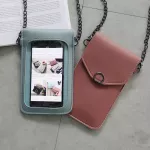 Transparent Touches Screen Pu Leather Ce Bag Wlet Pouch Multifunction Women Mobile Phone Bag Celhone Se Bes